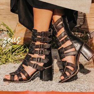 Freebird by Steven Black Heeled Boots